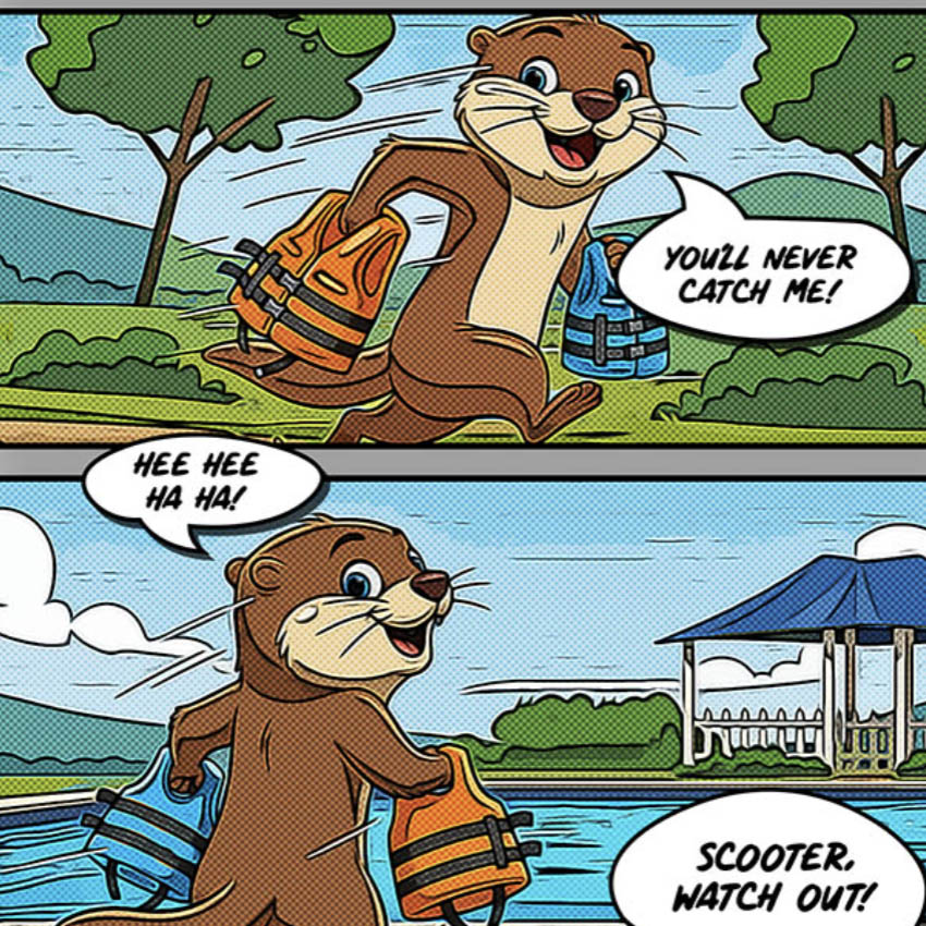 Howey's Island comics